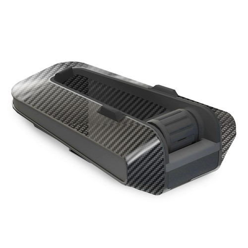 Pegatina de protección de estilo gráfico de fibra de carbono X2 para Cardo Packtalk EDGE Duo - Imagen 3 de 5