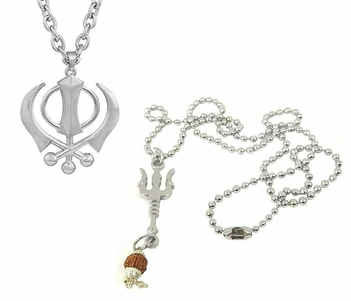 Shiva trishul shop pendant