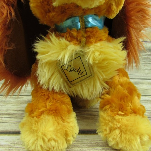 Vintage Walt Disney World Lady And The Tramp 13" Floppy Bean Bag Plush - Picture 5 of 12