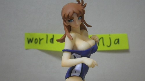 UFO Robot Grendizer Maria Swimsuit Changing clothes PVC Figure Hand made Japan - Picture 8 of 12