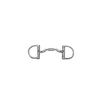 Myler Bits Myler Ss 3 3/4 Dee W/out Hooks Low Port 5 on sale Myler Bits Myler Ss 3 3/4 Dee W/out Hooks Low Port 5 on sale