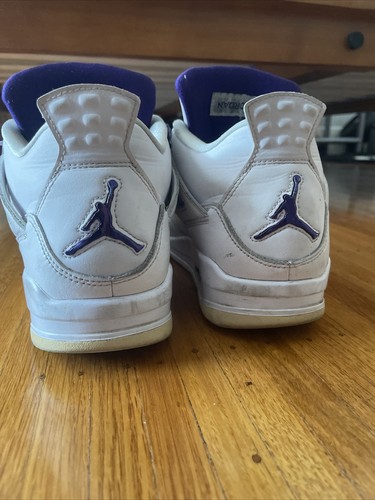 Size 9 - Jordan 4 Retro Mid Purple Metallic - Picture 5 of 5