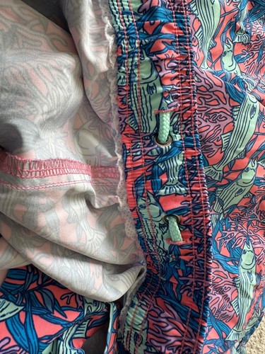 Vineyard Vines Mens 3XB Swim Trunks Coral Reef Chappy Elastic Drawstring Shorts - Picture 15 of 21