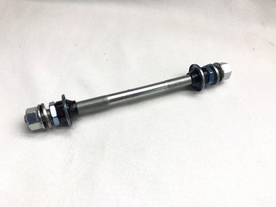 BMX Hub Axle Front 3//8 170mm Wheel Dragster Suzue Suntour Includes Cone Nut