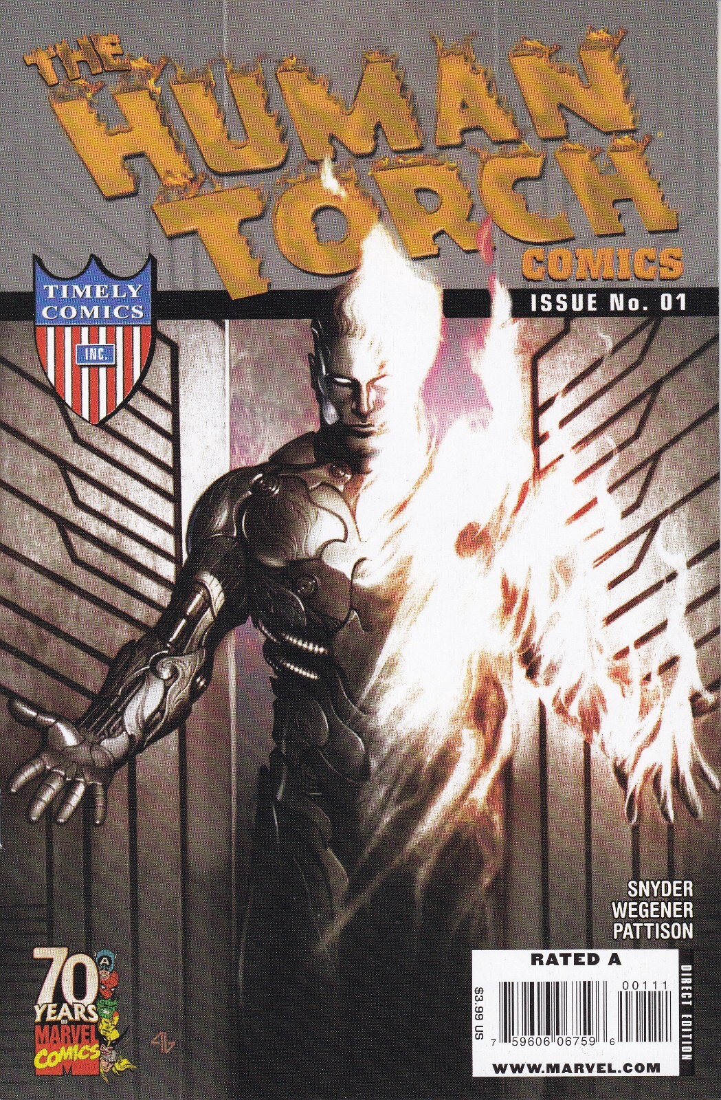 HUMAN TORCH COMICS - Anniversary Special #1 - Back Issue