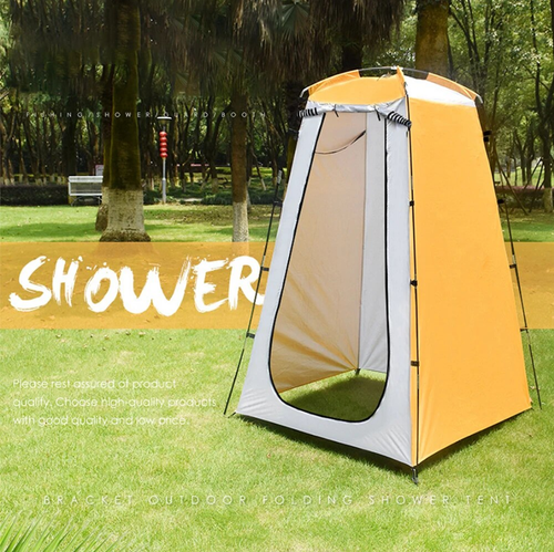 Pop Up Privacy Shower Tent Portable Outdoor Shower Tent Camp Toilet Rain Shelter - Picture 3 of 16