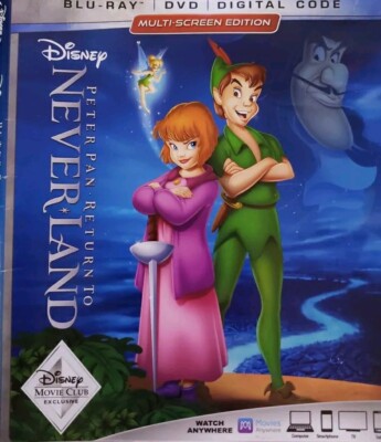 Peter Pan: Return to Neverland (Blu-ray)  NO DVD