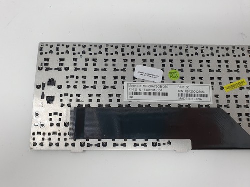 Teclado Advent Notebook 4211 S1N-1EUK291-C54 Reino Unido diseño negro genuino - Imagen 9 de 9