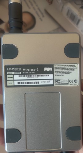 Linksys WPS54G Wireless Print Server - Picture 6 of 6