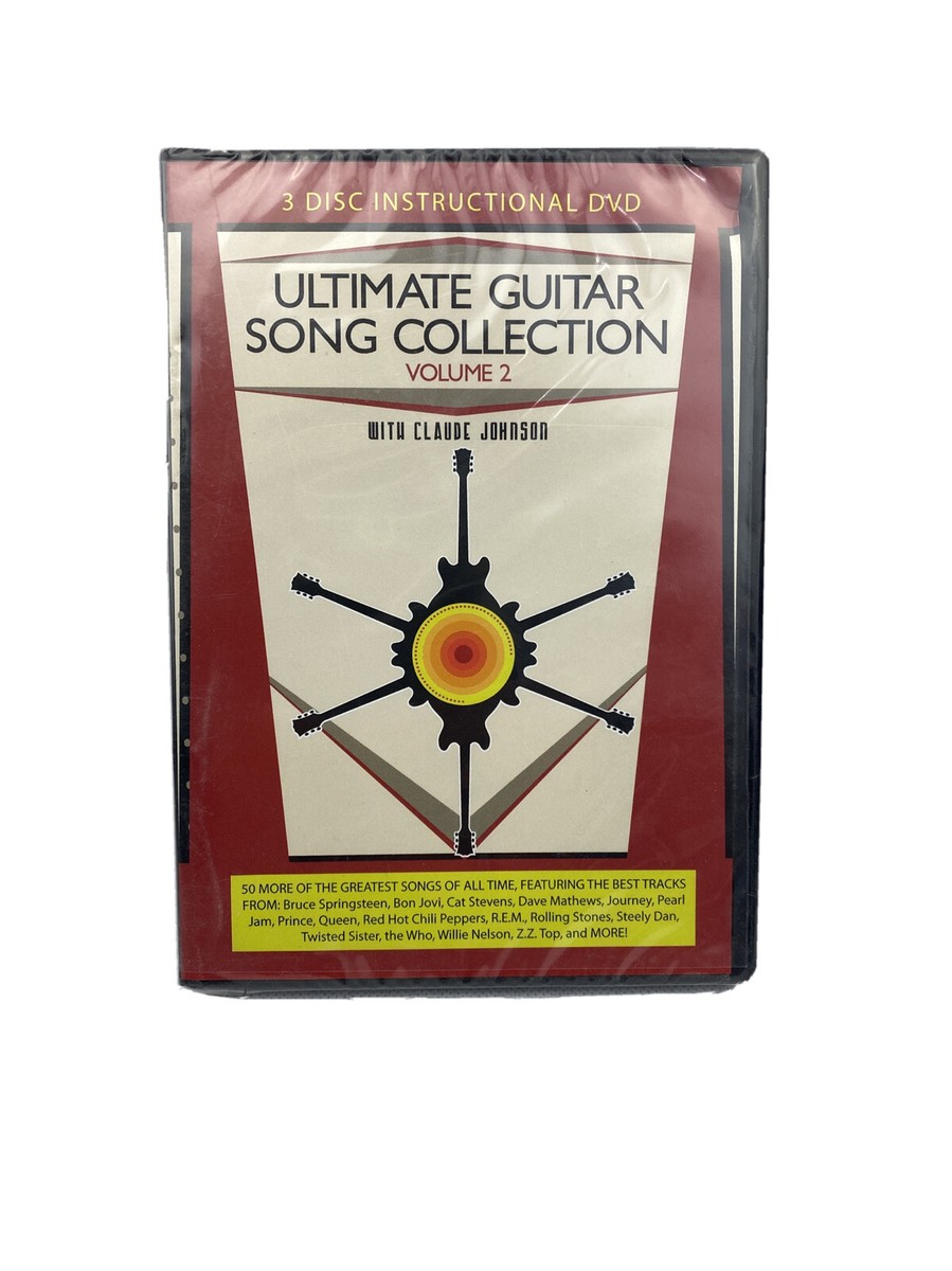 GUITAR LESSON Vol.2 & 3 DVDセット Ultimate Guitar Song Collection Instructional 3 Disc DVD