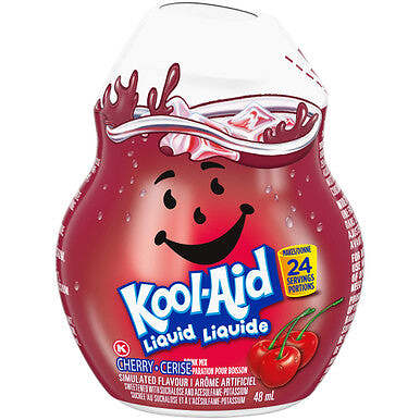 Kool-Aid Liquid Drink Mix, Cherry, 48mL (Pack of 12) - Picture 1 of 5