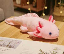Pink Axolotl Ambystoma 17 Inch Stuffed Animal Plush Toys Pillow Kids Doll Gifts