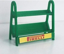 Greenhills Slot Car Tyre Rack Green 1.32 Scale - NEW - G1958