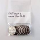 1879 Random Us Morgan $1 Dollar Coin Various Mints, No Cc
