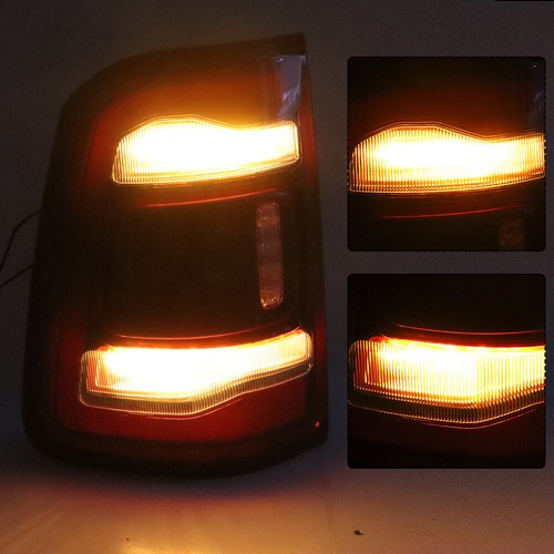 Luz trasera izquierda+derecha de laboratorio para Dodge Ram 1500 19-22 freno LED sin punto ciego - Imagen 3 de 15