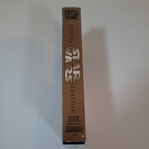 Star Wars Special Edition VHS Kassette 1997 neue Szenen verbesserte Spezialeffekte - Bild 3 von 6