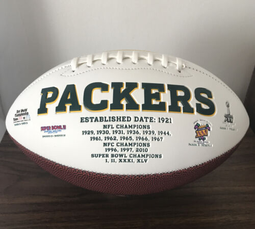 Packers de fútbol americano Rawlings serie firma de la NFL de tamaño completo - Imagen 2 de 5