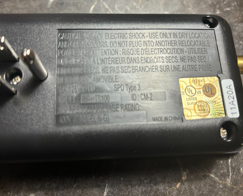 Rocket Fish RF-HTS100 Surge Protector SPD Type 3 - Picture 7 of 7