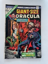 Giant-Size Dracula # 2 FN/VF Marvel Comic Book Vampire Horror Monster 12 J254