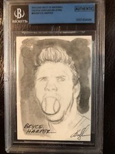 1 of 1 2012 BRYCE HARPER LEAF BEST OF BASEBALL SKETCH CARD -  KEVIN JOHN Rookie