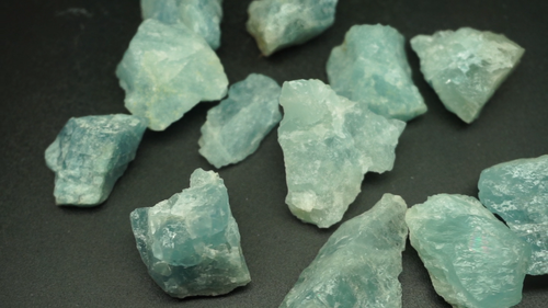 Aquamarine Collection 1/4 Lb Natural Blue Crystal 1st Quality Specimen Gemstones - Video 1 of 1