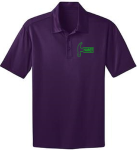 Hammer Men's Big Deal Performance Polo Bowling Shirt Dri Fit Purple Hammer Men's Big Deal Performance Polo Bowling Shirt Dri Fit Purple