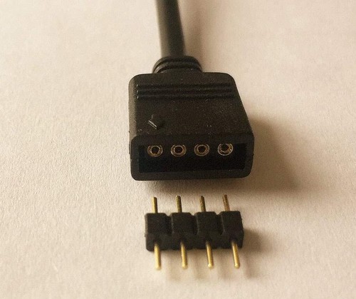 2pcs 4 Pin LED Splitter Cable RGB LED Strip Splitter 3 Way Splitter LED Tape ... - Picture 2 of 4