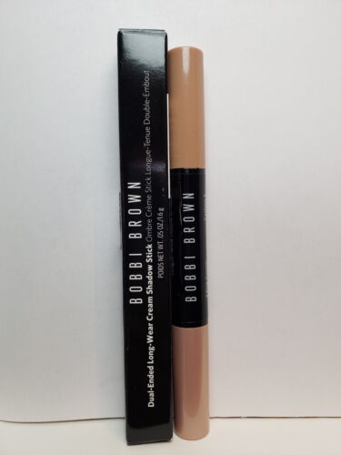 BOBBI BROWN Dual Ended Long Wear Cream Shadow Stick Pink Steel/Bark - Picture 4 of 6