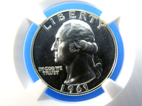 1955 to 1964 P, 10-Coin Set, Washington Quarters NGC Pf 69 Beautiful WS-AA - Picture 13 of 17