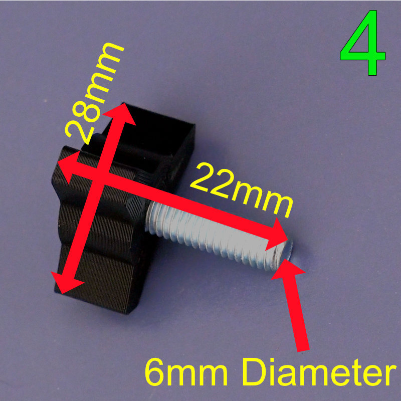 Telescope Replacement Knobs/Handles/Bolts for Various Telescopes 3D Printed - Picture 6 of 8