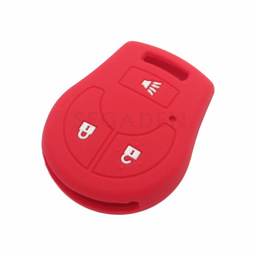 Funda protectora de silicona con llave remota apta para NISSAN Cube Juke Rogue Versa Quest 3 BTN - Imagen 34 de 48