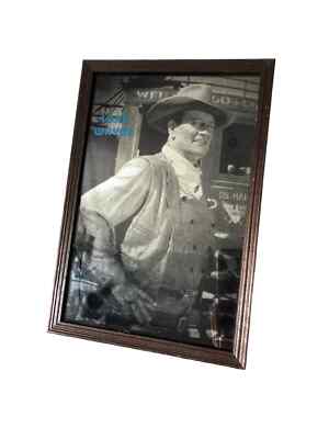 John Wayne Bild Spiegel Mencave Bar Western Cowboy Vintage 70er 22 cm x 32 cm