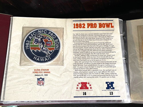 WILLABEE & WARD THE OFICIAL NFL PRO BOWL COLECCIÓN DE PARCHES 1940-1997-19 parches - Imagen 6 de 7