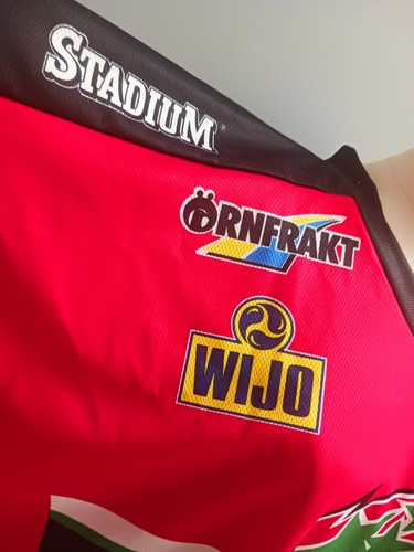 Vintage New With Tag Modo Ice Hockey Size 7 Jersey Shirt Officiell Souvenir - Picture 5 of 14