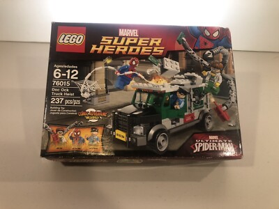 LEGO Marvel Super Heroes Doc Ock Truck Heist 76015 retired sealed eBay