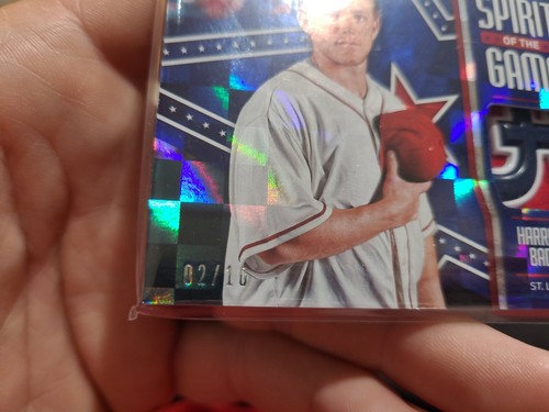 💥2018 Panini Spirit of the Game PATCH Harrison Bader Rookie RC YANKEES💥2/10 - Bild 2 von 4
