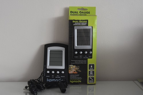 Vivarium Terrarium Digital Thermometer & Hygrometer Dial Gauge For All Reptiles - Picture 1 of 3