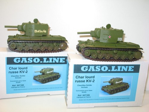 KV 2 Heavy Tank Russia, Military Solido / Gaso Line 1:50 - Picture 10 of 10