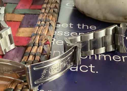 Tudor Rolex 20 Mm Stainless Bracelet ref.=9411/0 Used &RolexSpoon 92.5&booklet - Picture 12 of 20