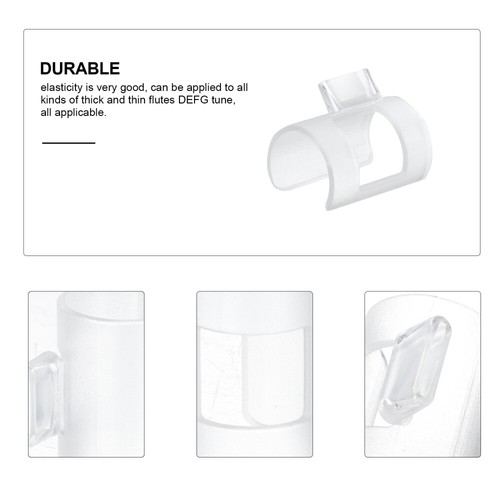  3 Pack Flute Accessories Beginner Lip Plate for Vaguelly Small Mouthblow Aid - Afbeelding 7 van 12