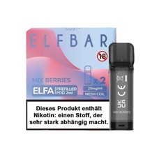 Elf Bar ELFA - Mixed Berries -  Prefilled Pods 2er Pack - 2ml 20mg NicSalt