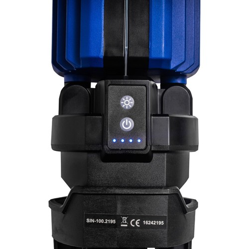 Flood Light Rechargeable Tripod 5000 Lumen -Max Height 2m Powerhand SIN-100.2195 - Picture 5 of 12