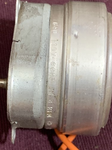 HANSEN Synchron 8rpm 110v Clock Motor Electric NOS USA WECO / AT&T - Picture 7 of 9