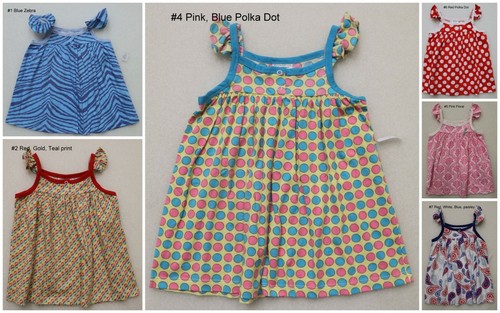 TODDLER GIRLS JERSEY KNIT SUN DRESS SLEEVELESS RUFFLE SHOULDER CHOICE SIZE/COLOR - Bild 1 von 45