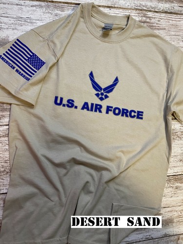 Camiseta Fuerza Aérea Camisa Militar Azul y Gris - Imagen 12 de 13