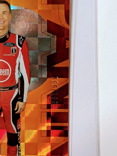 2023 Panini The National #58 NASCAR Kevin Harvick Orange Parallel #’d 29/199 - Picture 2 of 3