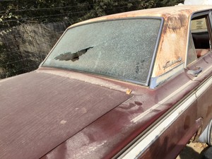 Details About 1962 65 Ford Fairlane 500 Sedan 4 Doors Rear Glass Trim Set