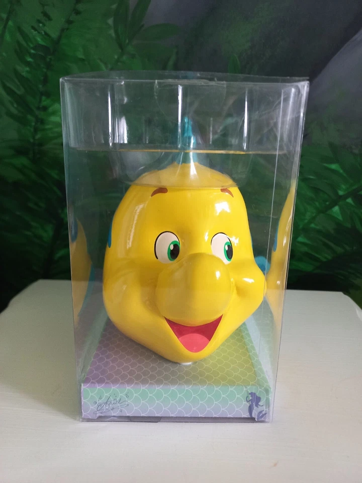 Disney Salvadanaio Ceramica FLOUNDER "La Sirenetta" - Immagine 2 di 4
