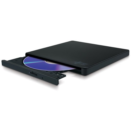 Externer DVD-Brenner HLDS GP57EB40 Slim USB Laufwerk Schwarz DVD Super Multi DL - Bild 3 von 6