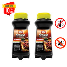 Ortho Orthene Fire Ant Killer1,Twin pack,Kills the queen destroys the Mound 12OZ